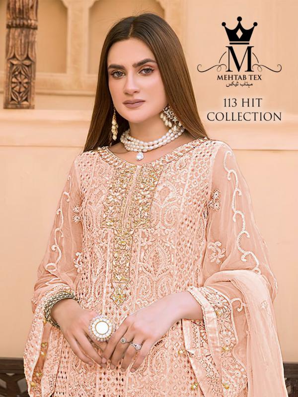 Mehtab Tex 113 Hit Exclusive Pakistani Salwar Kameez Collection